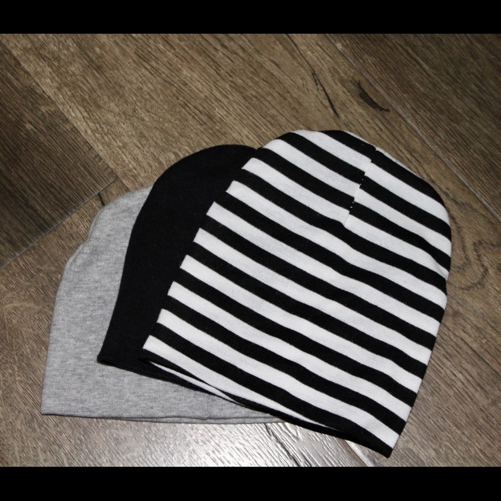 NWOT Zando baby infant/toddler cotton beanie hats